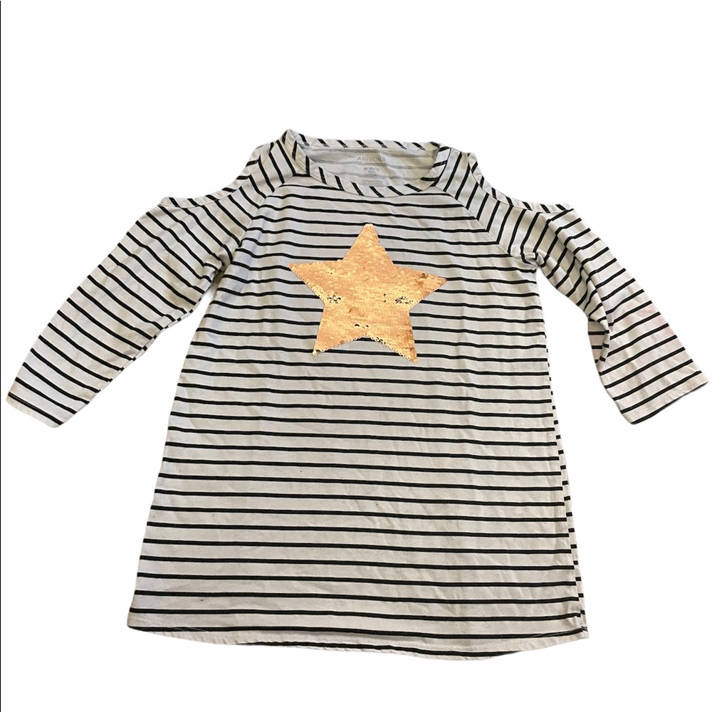 Girls cold shoulder top